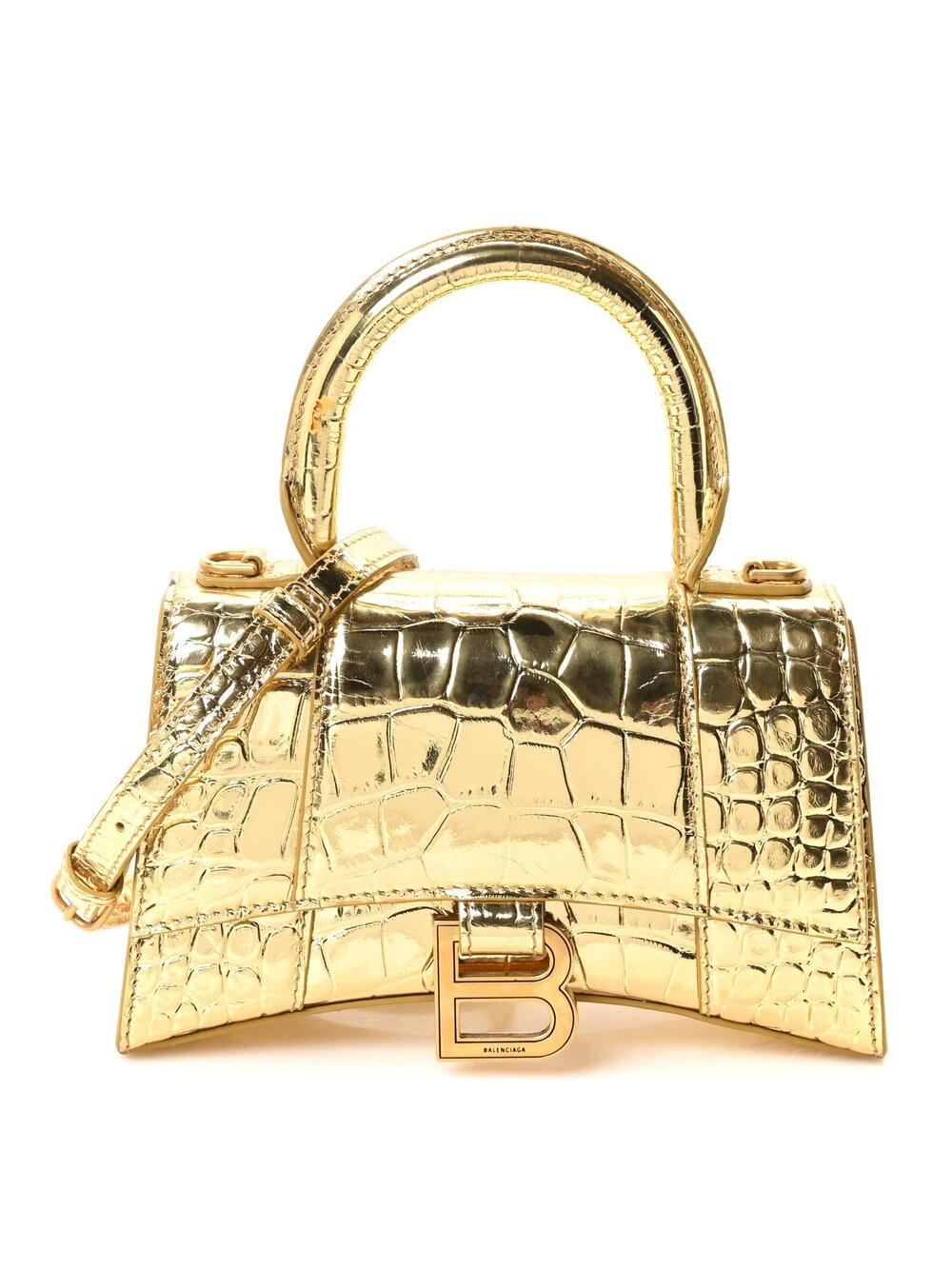 Balenciaga Metallic Calfskin Crocodile #359239B95B